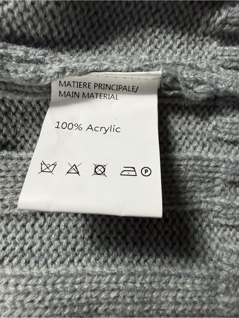MEROKEETY Gray Cable Knit Grandpa Cardigan Sweater NWT L Pockets Fisherman Knit - Picture 9 of 9